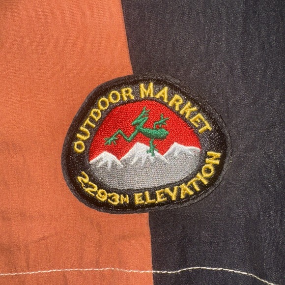 China Town Market Gorp Patchwork Tech/ Hiking Short Men's Medium NWT "Acorn" $57 - Picture 4 of 10